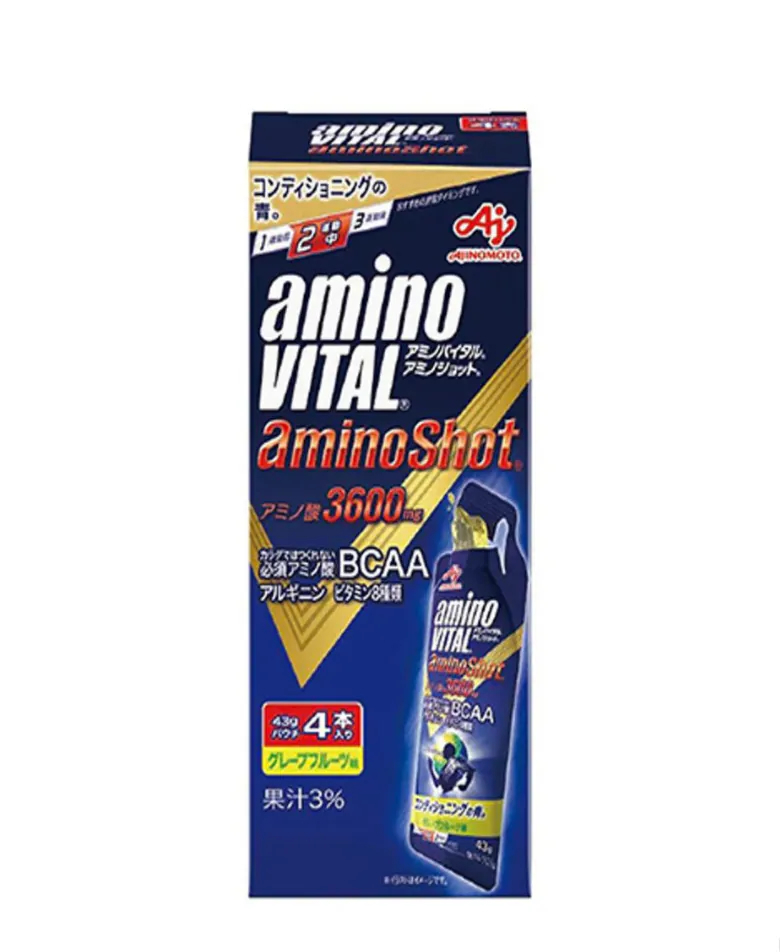 AminoVITAL Shot BCAA Gel 胺基酸能量啫喱盒裝 (一盒四包)