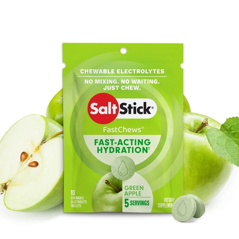 SaltStick Electrolyte Fastchews 電解糖 | 鹽糖 | 減輕熱壓力 | 減少肌肉痙攣 10ct Pack