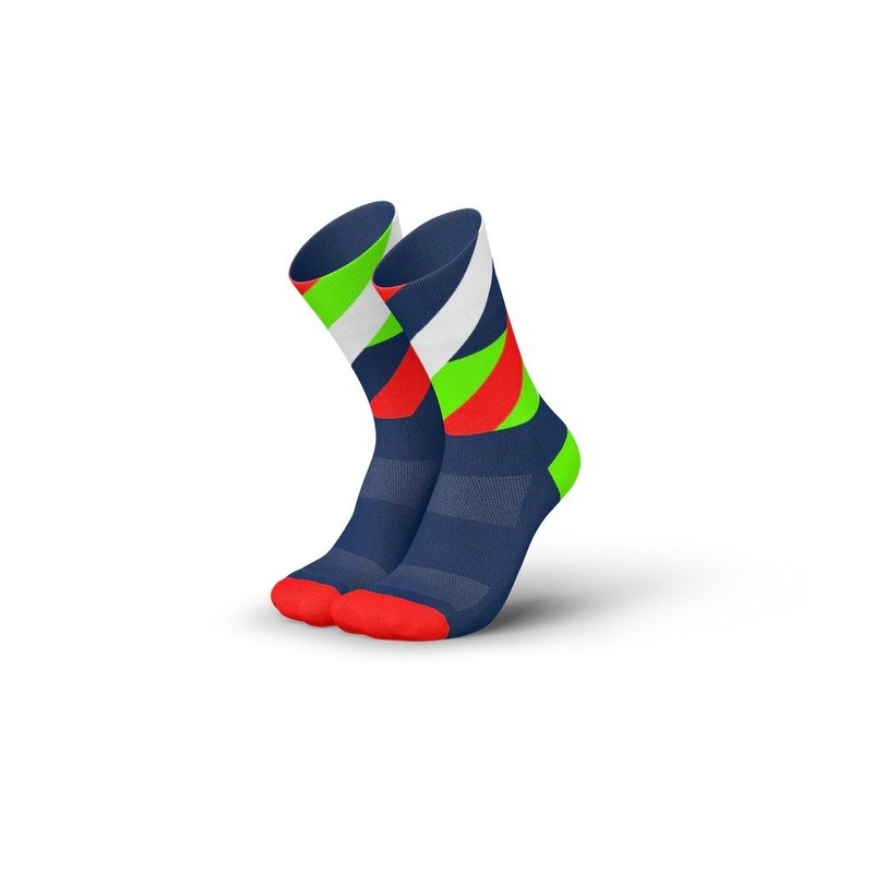 INCYLENCE RUNNING LOOPS NAVY GREEN INFERNO