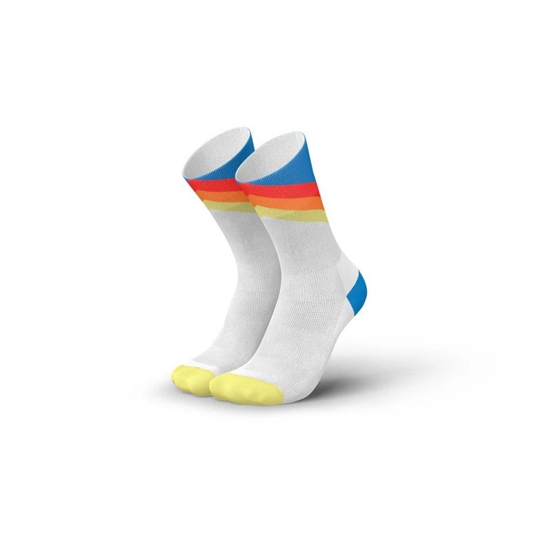 INCYLENCE RUNNING LOOPS WHITE BLUE INFERNO