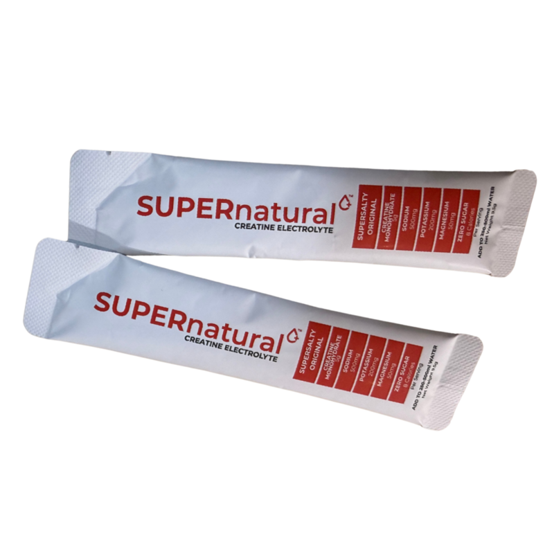 SUPERnatural+ Creatine Electrolytes_速效電解質肌酸沖劑_7 pack