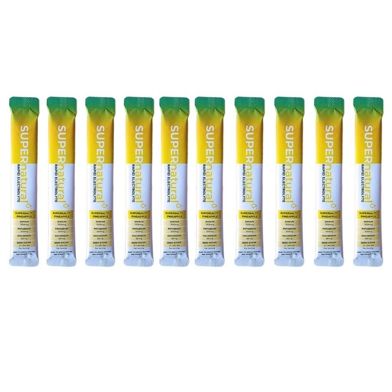 SUPERnatural+ RAPID ELECTROLYTES (10pcs) - PINEAPPLE