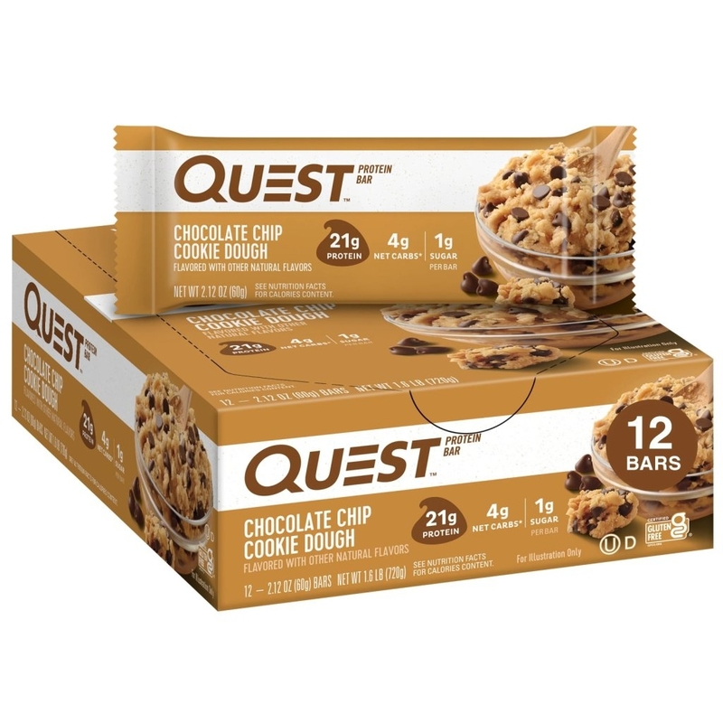 Quest Protein Bar - Chocolate Chip Cookie Dough