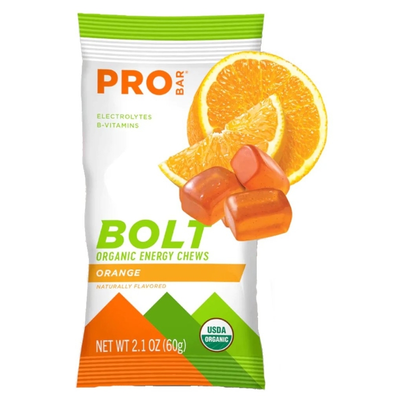 PROBAR Bolt Organic Energy Chews - Orange