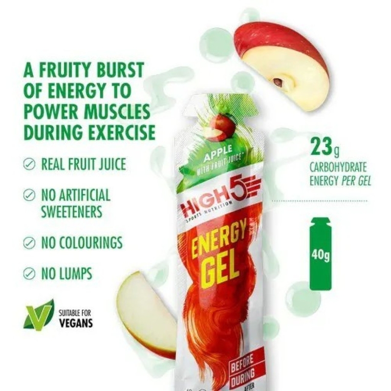 High 5 Energy Gel 能量啫喱 (apple flavour)