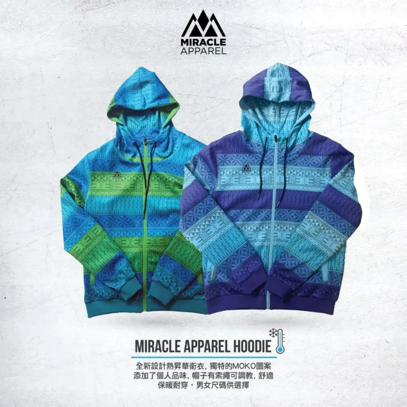 Miracle Zip-up Jacket (Blue & Purple)